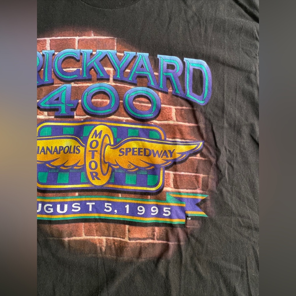 USA made Brickyard vintage NASCAR T